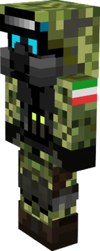 Benjamin Carmine Soldado militar Mexicano