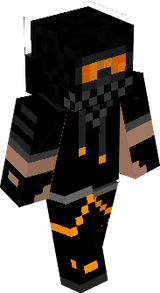 orange snowboarder