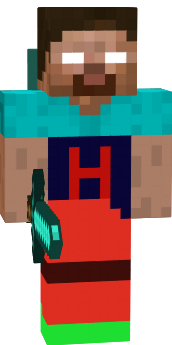 Preview of texture: Pimped out herobrine
