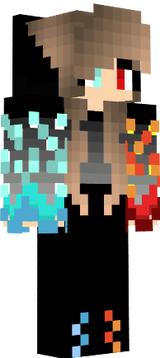 Fire and Water girl modest