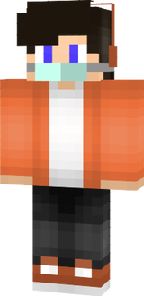 gamer on surgical mask