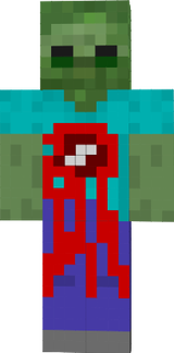shoted zombie