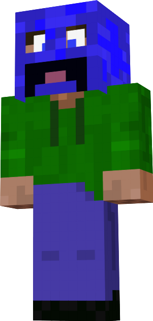 Preview of texture: Man con cooky monster hat