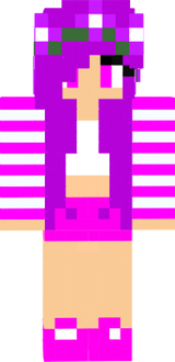 purple ribbon girl 