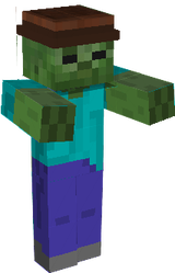 Zombie with Hat