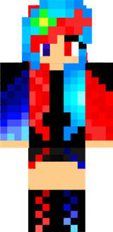 red and blue bladepony
