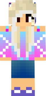 blue headphones