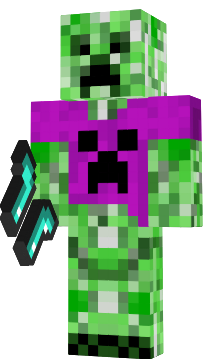 Preview of texture: Creeper with a creeper shirt