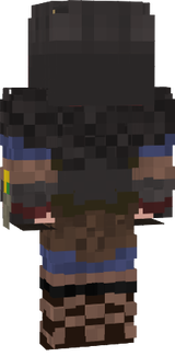 Eivor morso di Lupo Minecraft