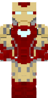 Tony Stark para minecraft
