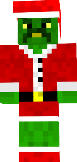 Angry creeper santa