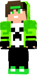 Creeper boy green