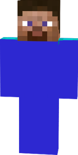 blue man