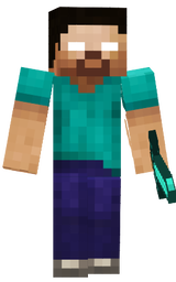 Better hd herobrine skin