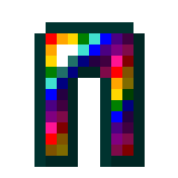 Rainbow Leggings (Living in Nether mod)