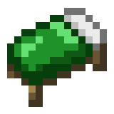 green bed