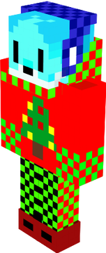 IceFox9495gamer youtube cristmas skin