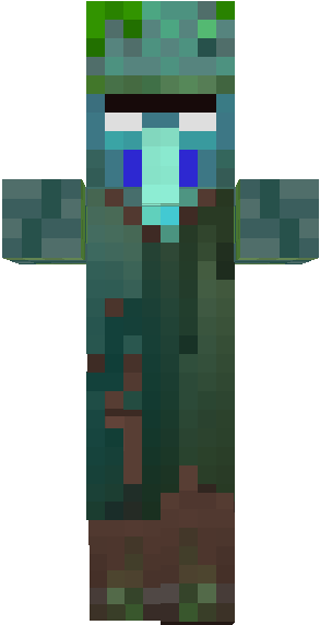 Preview of texture: herobrine drowned viliger