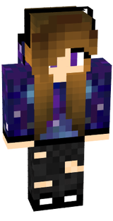 Galaxy Hoodie Girl