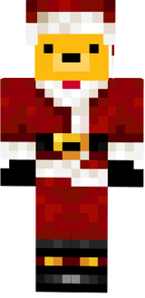 winnie the santa