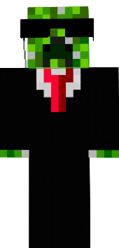 Preview of texture: creeper with suit