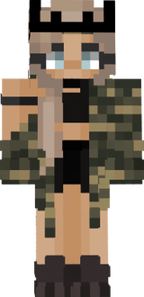 fille militerre mincraft