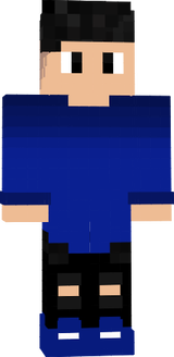 mc skin berkay blauw