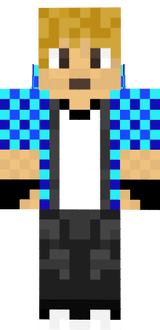 ICh blau