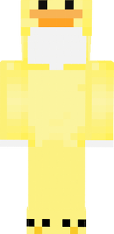 WHITE SKEPPY DUCK WITH NO FACE