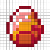 Fire Diamond Texture Reverse Color