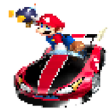 mario with bob-omb