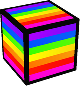 rainebow diamond block