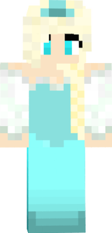 Elsa on the snow
