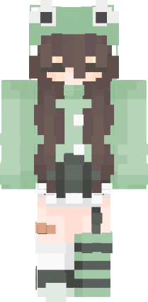 Preview of texture: Cute Frog Girl