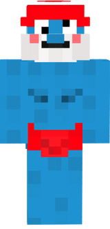 papa smurf crazy man