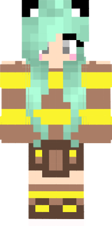 pastel bee sweater!!