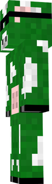 green cow