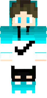 minecraft blue boy skin