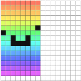 derp face rainbow