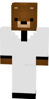 oso con traje blanco