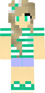 green n white