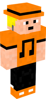 Orange Nike Music Boy
