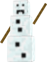 sad/happy snowman