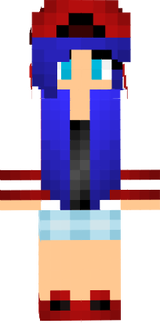 Blue Hair Tomboy
