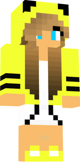 pikachu girl skin made by block girl96