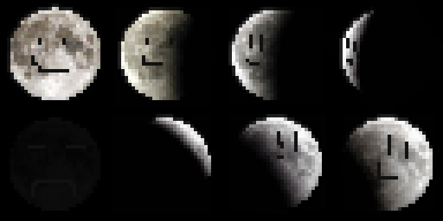 Preview of texture: HAPPY MOON