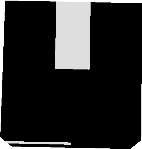 Preview of texture: Centre line end - white 