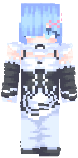 Preview of texture: Rem |Re:Zero| kara Hajimeru Isekai Seikatsu| Demon| Maid| Magic| Blue| Cute Girl| Anime
