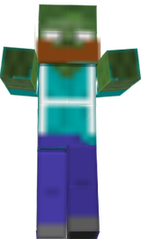Herobrine Bearded Zombie