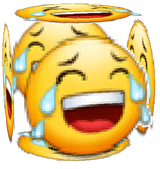 Emoji laugh ice